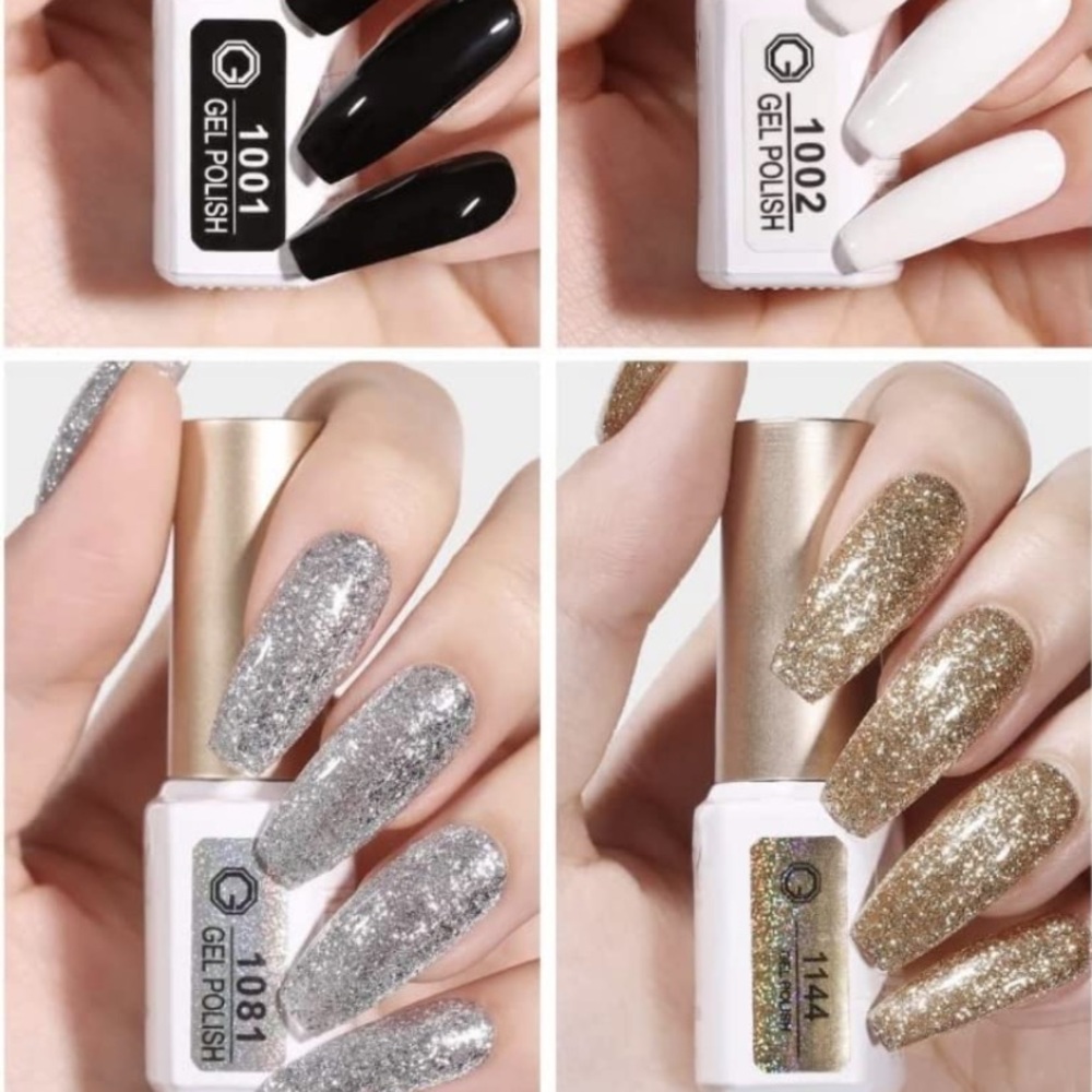 GAOY Soak Off Gel Nail Polish Bundle